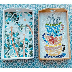 Taller Mosaico y café Intensivo 3 horas