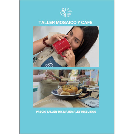 Taller Mosaico y café Intensivo 3 horas