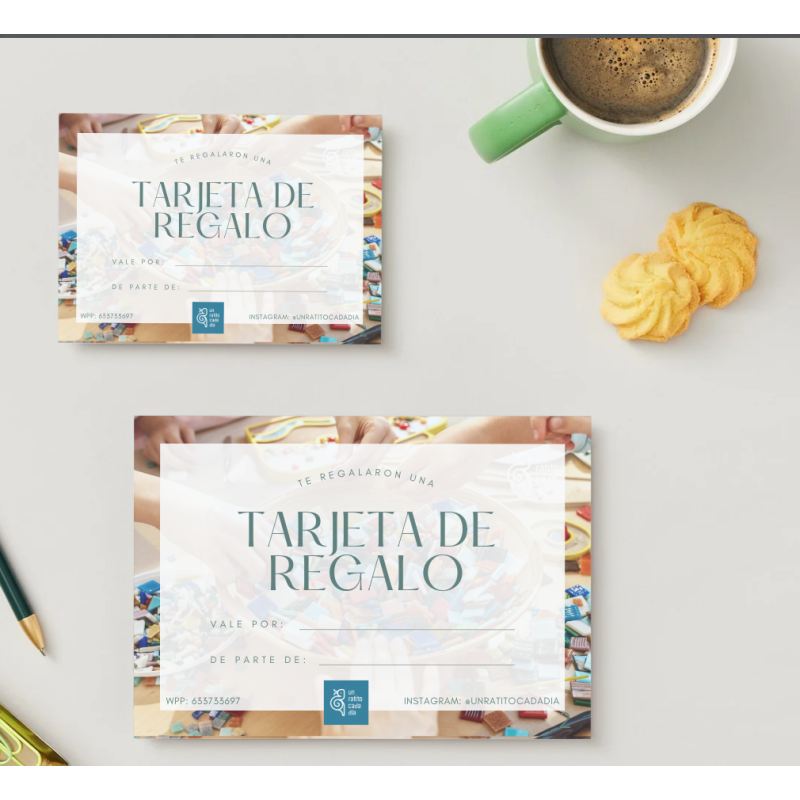 Tarjeta Regalo: Clases de un mes