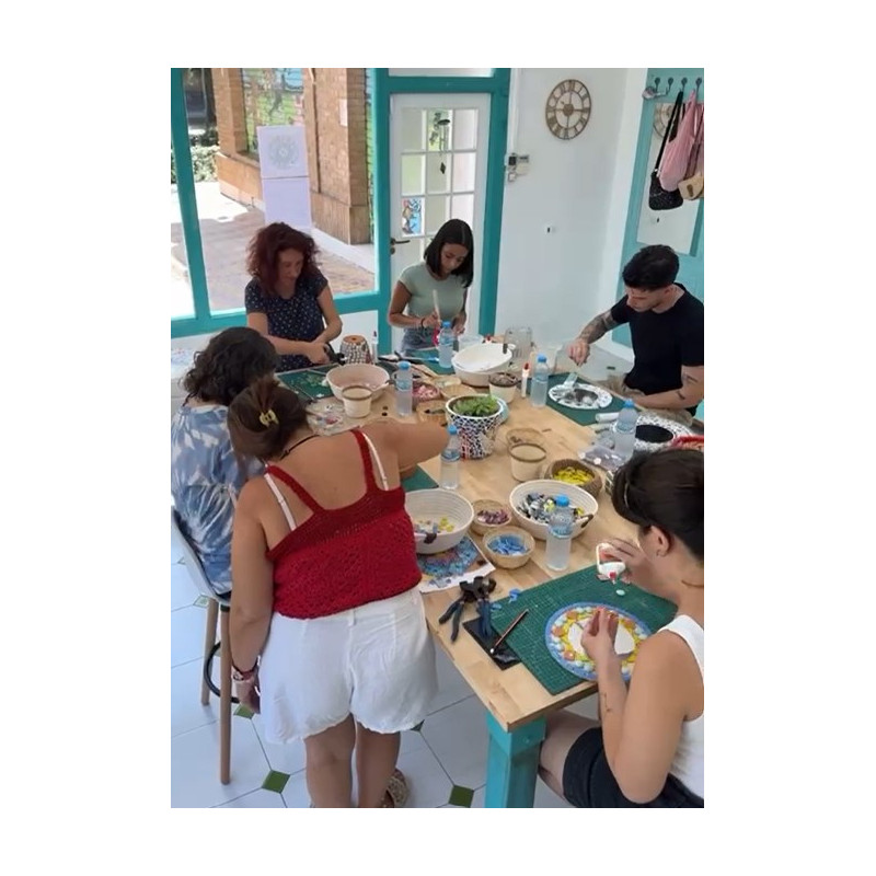 Curso Iniciación al Mosaico - Aprende la técnica de Gaudi